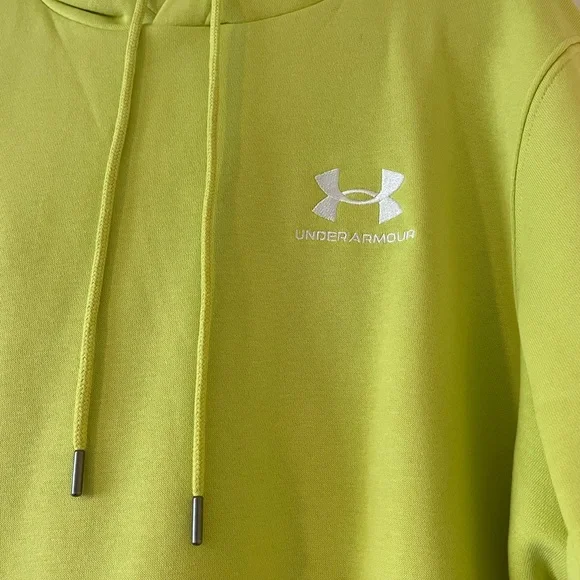 SOLD❗️Under Armour lime hoodie - Picture 3 of 5